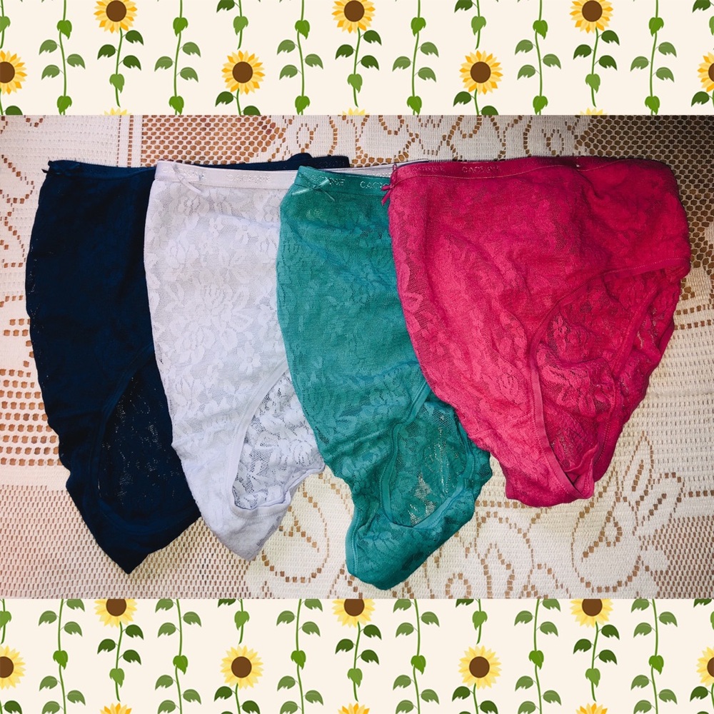 lace high top panties